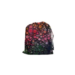 Circle Abstract Drawstring Pouches (xs)  by Amaryn4rt