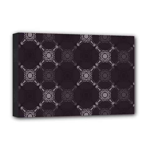 Abstract Seamless Pattern Deluxe Canvas 18  X 12   by Simbadda