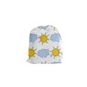Sunshine Tech White Drawstring Pouches (XS)  View1