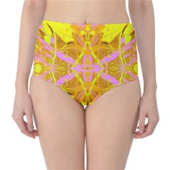 Yellow Brick Road High-waist Bikini Bottoms by AlmightyPsyche
