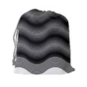 Two Layers Consisting Of Curves With Identical Inclination Patterns Drawstring Pouches (XXL) View2