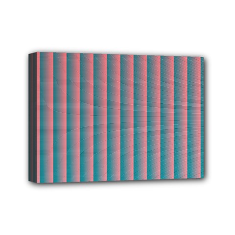 Hald Simulate Tritanope Color Vision With Color Lookup Tables Mini Canvas 7  X 5  by Simbadda