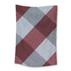 Textile Geometric Retro Pattern Small Tapestry by Simbadda