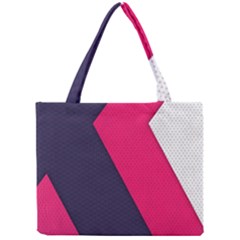 Pink Pattern Mini Tote Bag by Simbadda