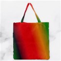 Multi Color Pattern Background Grocery Tote Bag View1