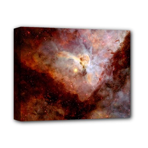 Carina Nebula Deluxe Canvas 14  X 11  by SpaceShop