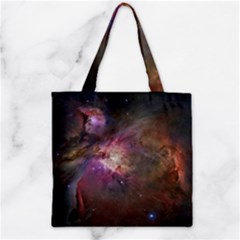 Orion Nebula Zipper Grocery Tote Bag by SpaceShop