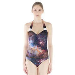 Celestial Fireworks Halter Swimsuit by SpaceShop