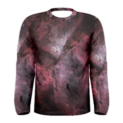 Carina Peach 4553 Men s Long Sleeve Tee by SpaceShop