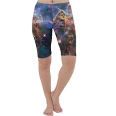 Pillar And Jets Cropped Leggings  by SpaceShop