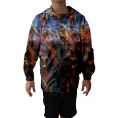 Pillar And Jets Hooded Wind Breaker (kids) by SpaceShop