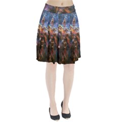 Pillar And Jets Pleated Skirt by SpaceShop