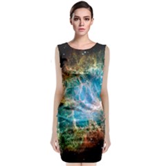 Crab Nebula Classic Sleeveless Midi Dress by SpaceShop