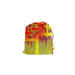 Binary Binary Code Binary System Drawstring Pouches (xs)  by Simbadda