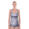 Science Formulas Boyleg Halter Swimsuit  View1