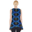Blue Bee Hive Pattern Side Drop Tank Tunic View2