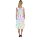 Polygon Evolution Wheel Geometry Midi Sleeveless Dress View2