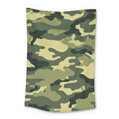 Camouflage Camo Pattern Small Tapestry by Simbadda