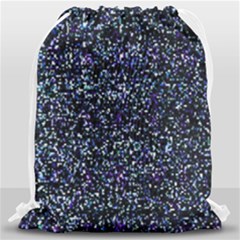 Pixel Colorful And Glowing Pixelated Pattern Drawstring Bag (large) by Simbadda