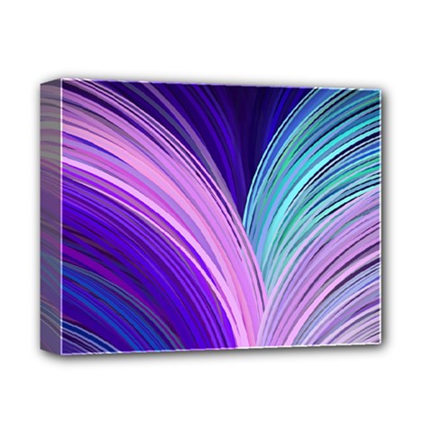 Color Purple Blue Pink Deluxe Canvas 14  X 11  by Mariart