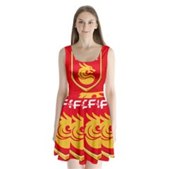 Hebei China Fortune F C  Split Back Mini Dress  by Valentinaart
