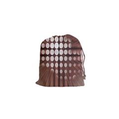 Technical Background With Circles And A Burst Of Color Drawstring Pouches (xs)  by Simbadda
