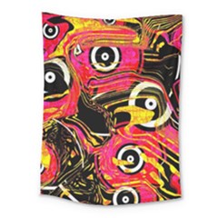 Abstract Clutter Pattern Baffled Field Medium Tapestry by Simbadda