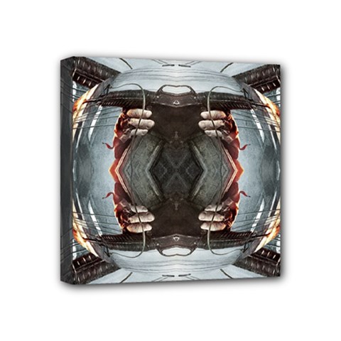Call Of Duty  Bullet Shock 3d Effect Mini Canvas 4  X 4  by 3Dbjvprojats