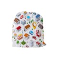 Urban Pattern  Drawstring Pouches (Large)  View2