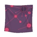 Abstract Lines Radiate Planets Web Square Tapestry (Small) View1