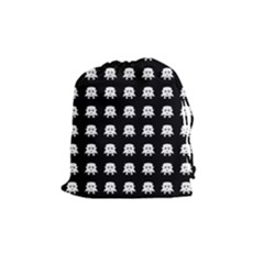 Emoji Baby Vampires Pattern Drawstring Pouches (medium)  by dflcprints