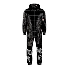 Bad Dog Hooded Jumpsuit (kids) by Valentinaart