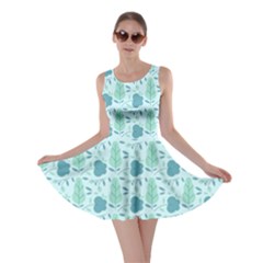 Seamless Floral Background  Skater Dress by TastefulDesigns