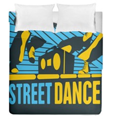 Street Dance R&b Music Duvet Cover Double Side (queen Size) by Mariart