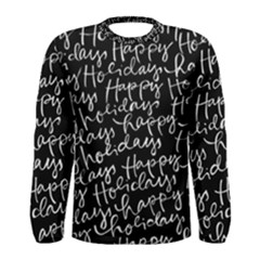 Happy Holidays Men s Long Sleeve Tee by Mariart