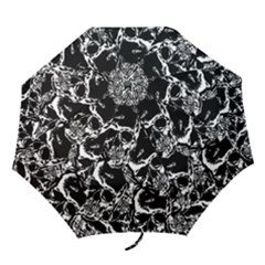 Skulls Pattern Folding Umbrellas by ValentinaDesign