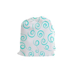 Pattern Drawstring Pouches (medium)  by ValentinaDesign