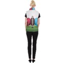 Helmet Ball Football America Sport Red Brown Blue Green Women s Button Up Puffer Vest View2