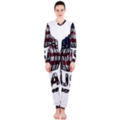 Usa Bowling  Onepiece Jumpsuit (ladies)  by Valentinaart