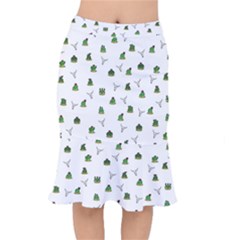Cactus Pattern Mermaid Skirt by Valentinaart