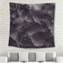 Map Curves Dark Square Tapestry (Large) View2