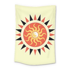 Yin Yang Sunshine Small Tapestry by linceazul