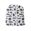 Aztecs pattern Drawstring Pouches (Extra Large) View2