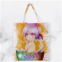 Easter Bunny Girl Grocery Tote Bag View2