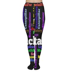 Mustache Women s Tights by Mariart