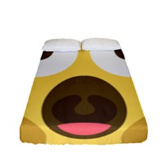 Scream Emoji Fitted Sheet (full/ Double Size) by BestEmojis