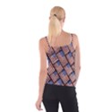 Usa Flag Grunge Pattern Spaghetti Strap Top View2