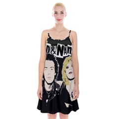Sid And Nancy Spaghetti Strap Velvet Dress by Valentinaart