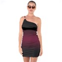 Decorative pattern One Soulder Bodycon Dress View1