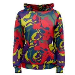 Abstract Art Women s Pullover Hoodie by ValentinaDesign